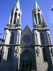 Catedral Metropolitana de São Paulo, a Catedral da Sé.
