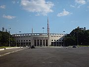 Estádio do Pacaembu.