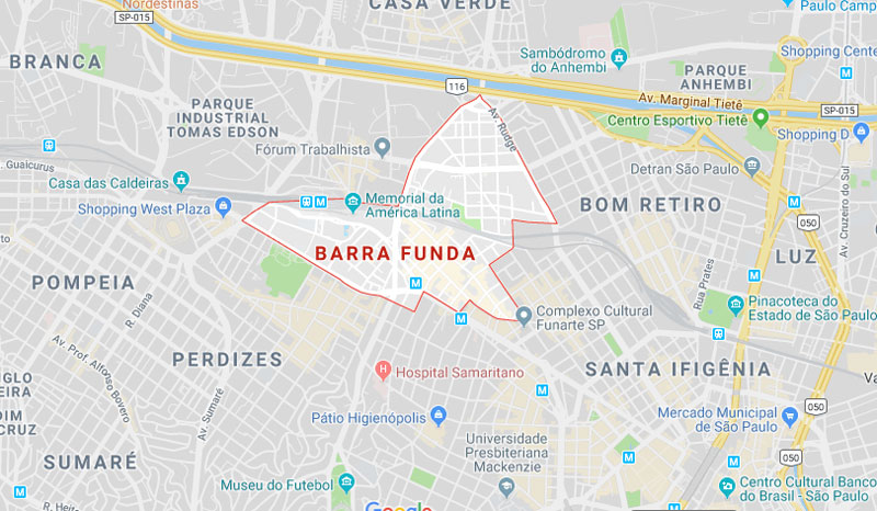 Bairro Barra Funda São Paulo