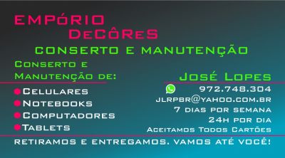 Empório de Cores - Assistência Técnica Eletrônica