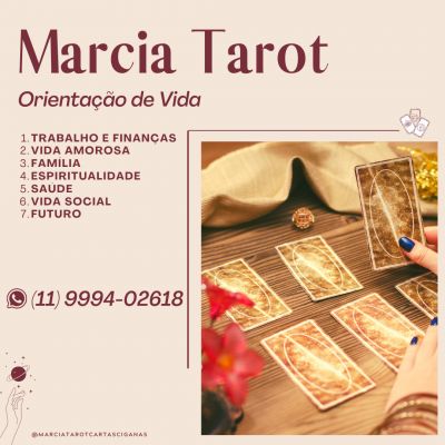 "Taróloga Márcia - Consultas de Tarot  "
