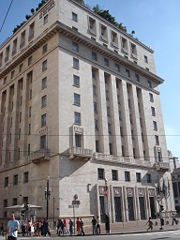 O Edifício Matarazzo, sede da Prefeitura de São Paulo no centro.